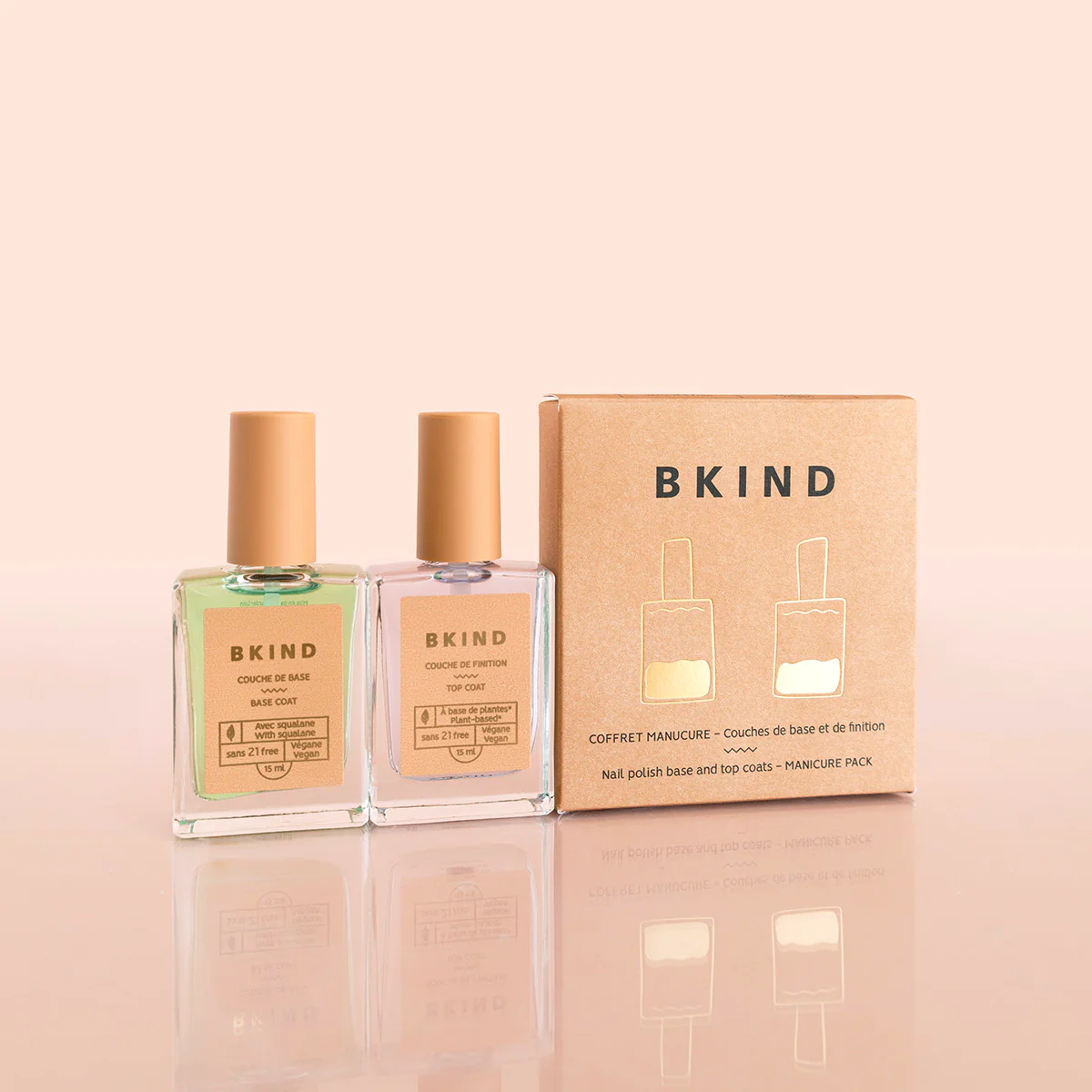 Manicure Pack - Nail Polish Base and Top Coats - Image 2