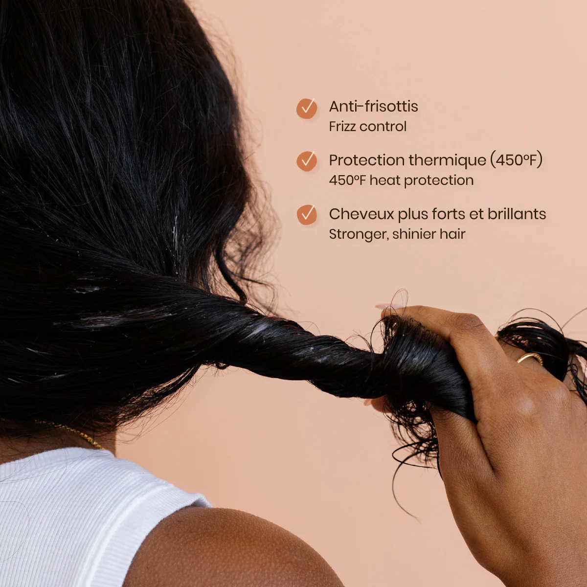 Leave-in Conditioning Hair Serum with hemisqualane - Image 2