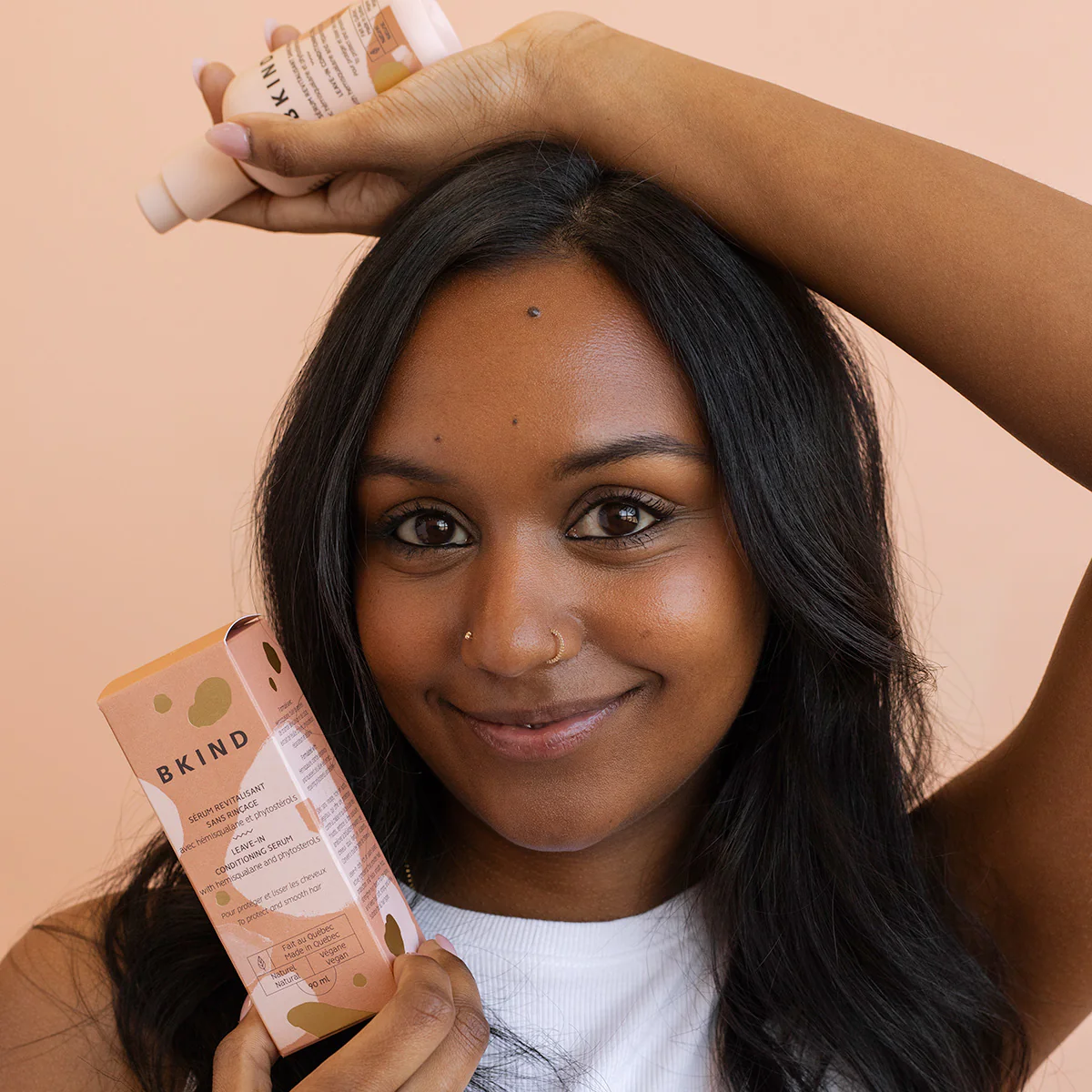Leave-in Conditioning Hair Serum with hemisqualane - Image 3