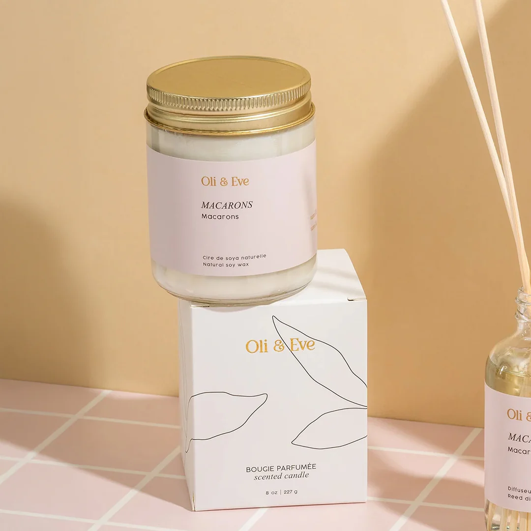 Oli & Eve Candle - Macarons